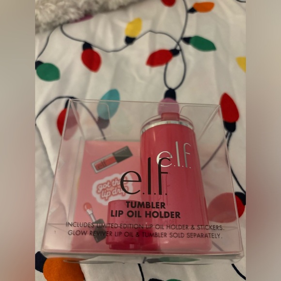 Brand new Stanley 30oz, ElfLip oil holder, red delicious lip oil - Picture 3 of 4